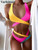 S -XL Splicing Bikini Female Swimsuit Women Swimwear Two-piece Bikini set Asymmetric Mid Waist Bather Bathing Suit Swim V2423