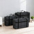 Large Capacity Foldable Non-woven Fabrics Storage Bag  Dustproof Moisture-proof with Zipper Portable Mobile  Luggage Travel Bag