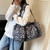 Fashion Leopard Print Travel Bag, Large Capacity, Independent Shoe Compartment, Fitness Bag, Weekend Overnight Bag, Yoga Bag,etc