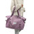 Expandable large-capacity storage luggage bag, water-resistant sports and fitness handbag, casual travel luggage bag