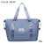 Expandable large-capacity storage luggage bag, water-resistant sports and fitness handbag, casual travel luggage bag