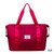 Expandable large-capacity storage luggage bag, water-resistant sports and fitness handbag, casual travel luggage bag