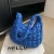 New Cloud Bag Folded Soft Pleated Bubbles Shoulder Bags Dumpling Bag Large Capacity Tote Bag Cotton Underarm Handbag Woman