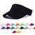 Summer Sun Hats Men Women Cotton Adjustable Visor UV Protection Top Empty Solid Sport Tennis Golf Running Sunscreen Baseball Cap