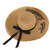 Handmade Weave Letter Sun Hats for Women Black Ribbon Lace Up Large Brim Straw Hat Outdoor Beach Hat Summer Caps