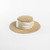 Women's Summer Sun Hat 100% Natural Straw Flat Top Caps Elegant Ladies Boater Hats Handmade Sun Protection Beach Outdoor Caps