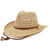 Panama Hat Summer Sun Hats for Women Man Hollow Out Beach Straw Hat for Men UV Protection Cap Chapeau Femme Women's Cowboy Hat