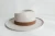 Men's and Women's Fashionable Sun Hats, Wool Hats, Solid-color Woven Beaded Decorated Top Hats, Party and Jazz Hats