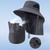 Summer Sun Hats UV Protection Outdoor Hunting Fishing Cap For Men Women Hiking Camping Visor Bucket Hat Neck Flap Fisherman Hat