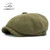 Men's Newsboy Flat Cap 100% Cotton Gatsby Ivy Golf Cabbie Hat