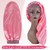Women's Extra Long Satin Sleep Bonnet - Oversized Elastic Hair Turban with Adjustable Ribbon, Breathable for Curly/Natural Hair