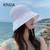 Beach Korean Straw Hat Summer Women Visor Bucket Hat Fisherman Hat Hand Weaving Panama Girl Fishing Chapeau Sun Hats Tool