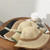 Fashion Wavy Brim Beach Straw Hat Summer Women Foldable Visor Bucket Hat Fisherman Cap Outdoor Panama Girls Wide Brim Sun Hats