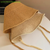Linen Straw Regency Bonnets Hats Sun Hats Bow Beach Cap Big Wide Brim Cloche Hat Chapeau Femme Lace Up Outdoor Summer