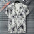 Simple Men's Shirts 3d Patchwork Printing High-Quality Clothing Short Sleeve Beach Party Hawaiian