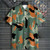 Simple Men's Shirts 3d Patchwork Printing High-Quality Clothing Short Sleeve Beach Party Hawaiian