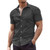 Men's summer Hawaiian shirt pattern shirt, outdoor casual short sleeved 3D printed button clothing, comfortable and breathable