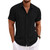 Summer Cotton Linen Shirts for Men Casual Short Sleeved Shirts Blouses Solid Turn-Down Collar Formal Beach Shirts Male Clothing