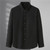 Men Shirt Oversize Formal Plus Size 6XL 7XL 8XL 10XL 12XL Long Sleeve Casual Fashion Solid Full Black White Retro Dropshipping