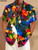 Flamingo Parrot 3D Print Hawaiian Shirt Men Women Fashion Turn Down Beach Shirts 2025 Blouse Vocation Turn Down Collar Camisa