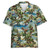 Hip Hop Dinosaur 3D Printed Hawaiian Beach Shirt Funny Animal Shirts For Men Clothes Fashion Tyrannosaurus Lapel Blouse Boy Tops