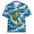 Hip Hop Dinosaur 3D Printed Hawaiian Beach Shirt Funny Animal Shirts For Men Clothes Fashion Tyrannosaurus Lapel Blouse Boy Tops