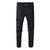 
 Men's black patchwork stretch denim biker jeans for motorcycle Slim fit skinny ripped pencil pants
