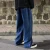 Fashion Men's Solid Color Drape Jeans Loose Straight Korean Vintage High Street Hip-hop Y2K Casual Daily Dragging Wide-leg Pants