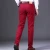 2024 New Spring Men's Slim Jeans Classic Style Straight Elasticity Cotton Denim Pants Male Brand Wine Red Black White Trousers