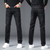 New Men's Comfortable Soft Business Fashion Straight Casual Denim Trousers Male Brand Clothing Light Luxury Stretch Slim Jeans
