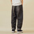 Men Loose Casual Vintage Wide Leg Harem Denim Jeans Pants Unisex Japanese Harajuku Streetwear Fashion Jeans Trousers Women