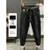Cashmere Fleece-lined Thick Jeans Men's Winter Warm and Trendy Micro Baggy Straight Trousers Fashion Men's Trousers