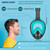 Professional Snorkeling Diving Mask Underwater Scuba Full Face Snorkel Mask Anti Fog Goggles for Kids Adult Swimming Equipment