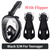 Underwater Scuba Anti Fog Full Face Diving Mask Snorkeling Respiratory Masks Safe Waterproof Swimming Equipment for Adult Kids