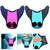 Swimming Fins Swimming Training Double-foot Fins Short Blade Flippers Swim Fin Swimming Flippers For Snorkeling Diving Equipment
