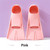 Swim Training Fins Silicone Professional Scuba Diving Fins Short Men Women Snorkel Swimming Fins Kids Flippers Equipment Set