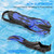 Snorkel Fins Swim Fins Adjustable Buckles Swimming Flippers Short Silicone Scuba Diving Shoes Open Heel Travel Size Beginners
