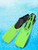 Snorkeling Fins Open Heel Swimming Fins With Adjustable Buckles Travel Size Short Flippers For Swimming Diving Snorkeling Fins F