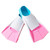 1 Pair Swim Fins Comfortable Non-slip Professional Auxiliary Training Silicone Short Swimming Training Flippers Water Sports