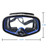 Adult Scuba Diving Mask Snorkeling Goggles Ergonomic Design with Tempered Glass for Comfortable Underwater Tool