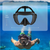 Scuba Diving Snorkeling Frameless Mask Perfect Seal Silicone Skirt Panoramic Tempered Glass Swimming Goggles Suitable for Adults