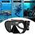 Scuba Diving Snorkeling Frameless Mask Perfect Seal Silicone Skirt Panoramic Tempered Glass Swimming Goggles Suitable for Adults