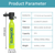 Scuba Diving Tank, 0.5L Scuba Tank ,5-10 Minutes of Underwater Capability.Mini Scuba Tanks, Scuba Diving Tanks Complete with P