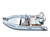 2024 Year New Design Factory Sale 15ft 16ft Fiberglass Rib Boat Sport Recreational Boat for Sale