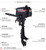 Outboard Motors 2 Stroke China Small 4hp 2 Stroke Hangkai Outboard Motor Mini Engines Like Boat Engines Yamaha
