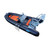 CE Sport Fishing Inflatable 4.2m 14ft Rigid Deep V Aluminum Center Console 420  Family Fishing Rib Rowing Boat With Motor