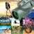 80*100 High Powered Monocular Telescope for Adults Kids Best for Outdoor Travel