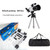 Professional Astronomical Telescope 70MM Eyepiece 150Times Zoom High-Power Night Vision Deep Space Star View Universe Telescope