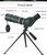 Adjustable Monocular Telescope Monocular Bird Watching Mirror Spotting Scope 20-60x80 Handle Astronomical Telescope