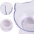 Cat Bowls Pet Feeding Bowl Cat Water Bowl Durable Fall Resistant 15 Degree Tilt Double Cat Food Bowl